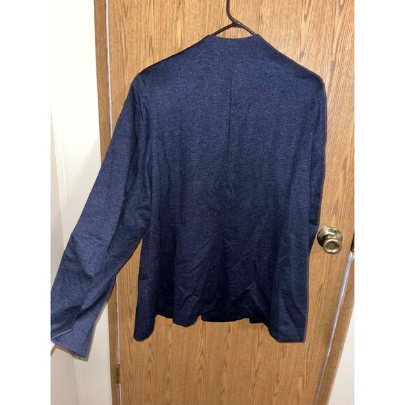 Lane Bryant The Bryant Blue Blazer With Gold Buttons NWT Size 20 Plus Size - Picture 5 of 9